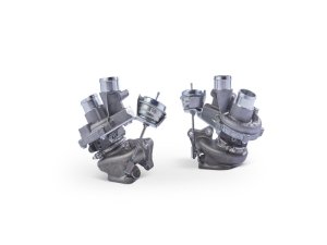 Ford F-150 Turbocharger Kit - Left/Right - Ford Racing - Borg Warner Twin Turbo Upgrade - `13-`15